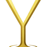 Yur Party Services logo featuring elegant and festive design elements symbolizing event planning and celebration